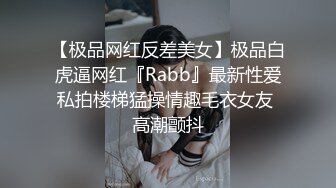 【极品网红反差美女】极品白虎逼网红『Rabb』最新性爱私拍楼梯猛操情趣毛衣女友 高潮颤抖