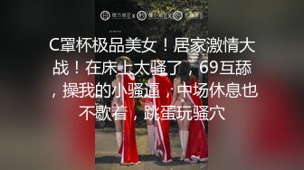 C罩杯极品美女！居家激情大战！在床上太骚了，69互舔，操我的小骚逼，中场休息也不歇着，跳蛋玩骚穴