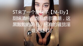 ST来了一个新妹子【M-Ely】甜妹清纯，炮机自慰高潮，这黑黢黢的阴毛，标准的骚货淫娃无疑 (1)