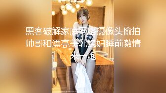 黑客破解家庭网络摄像头偷拍帅哥和漂亮美乳媳妇睡前激情来一炮