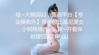 哇~大熊回归，轰动平台【专业操老外】带多位比基尼美女，小树林烧烤~玩爽~开着保时捷回家群P (5)